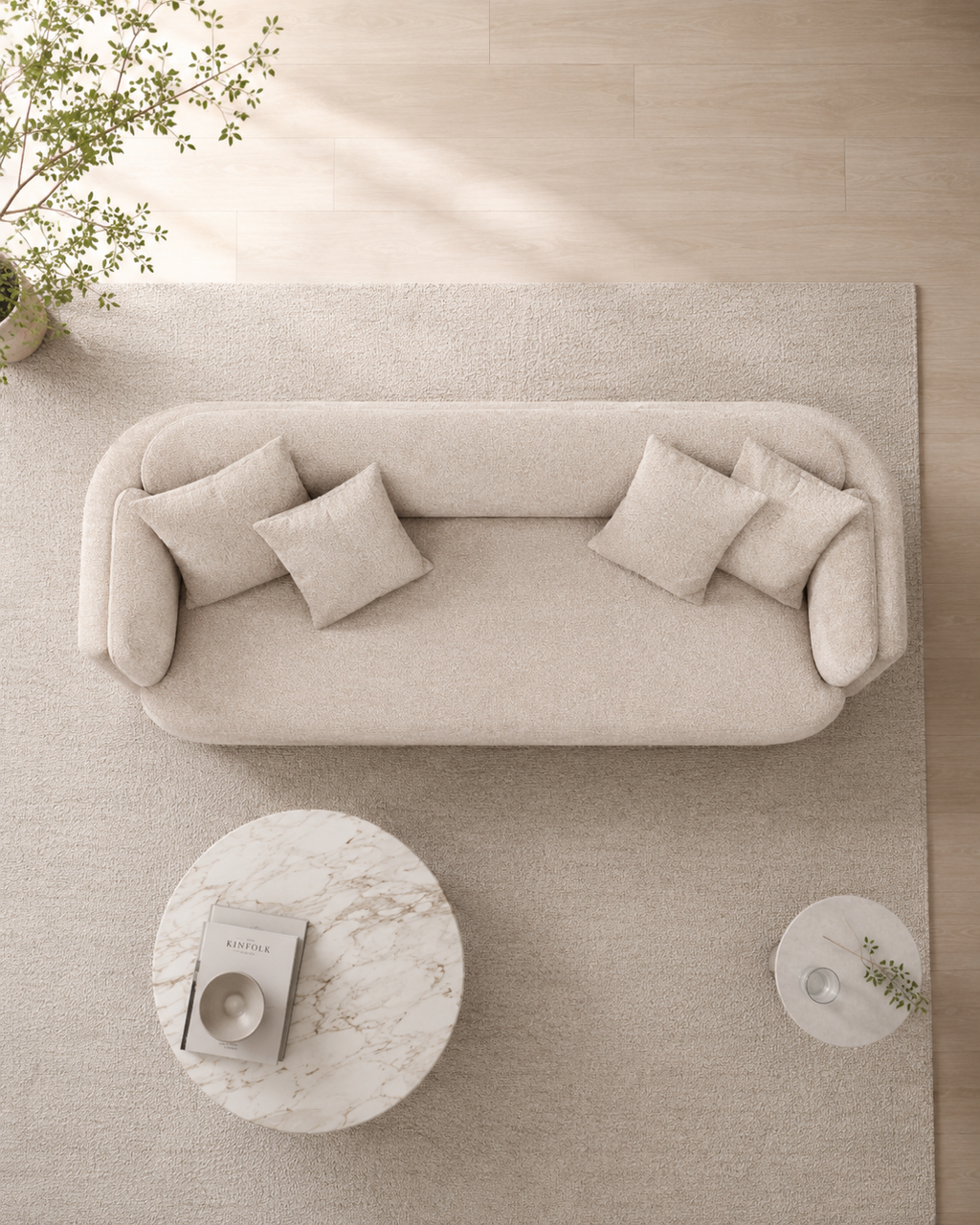Orlisse Fabric Sofa