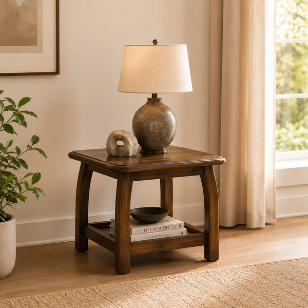 Elowen Wooden Side Table