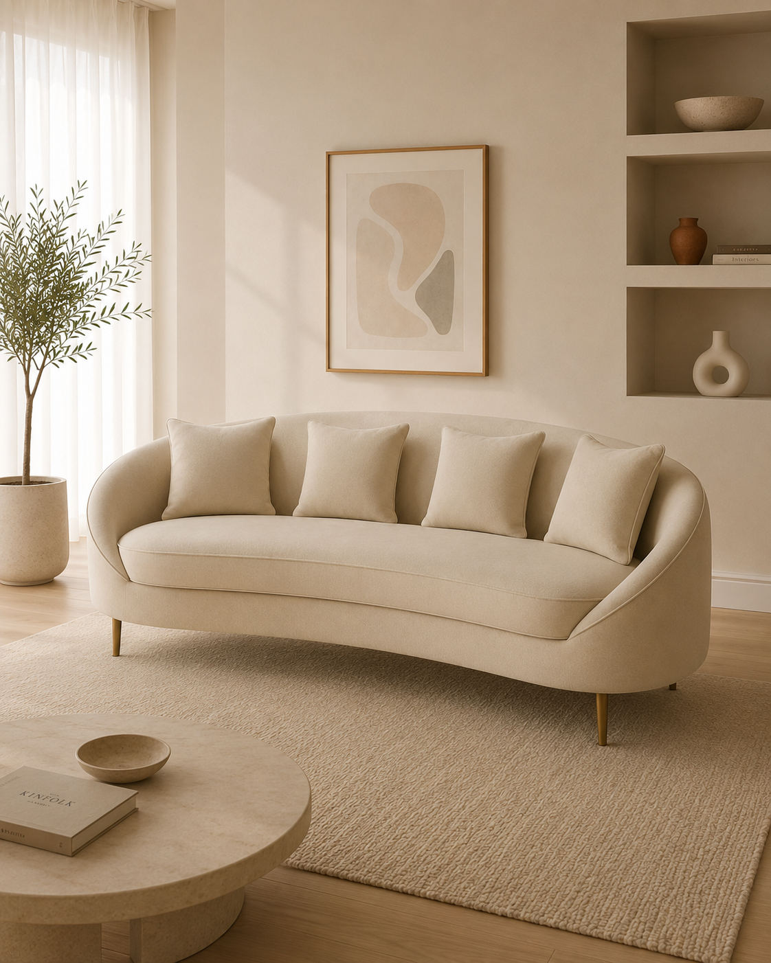 Odette Fabric Sofa