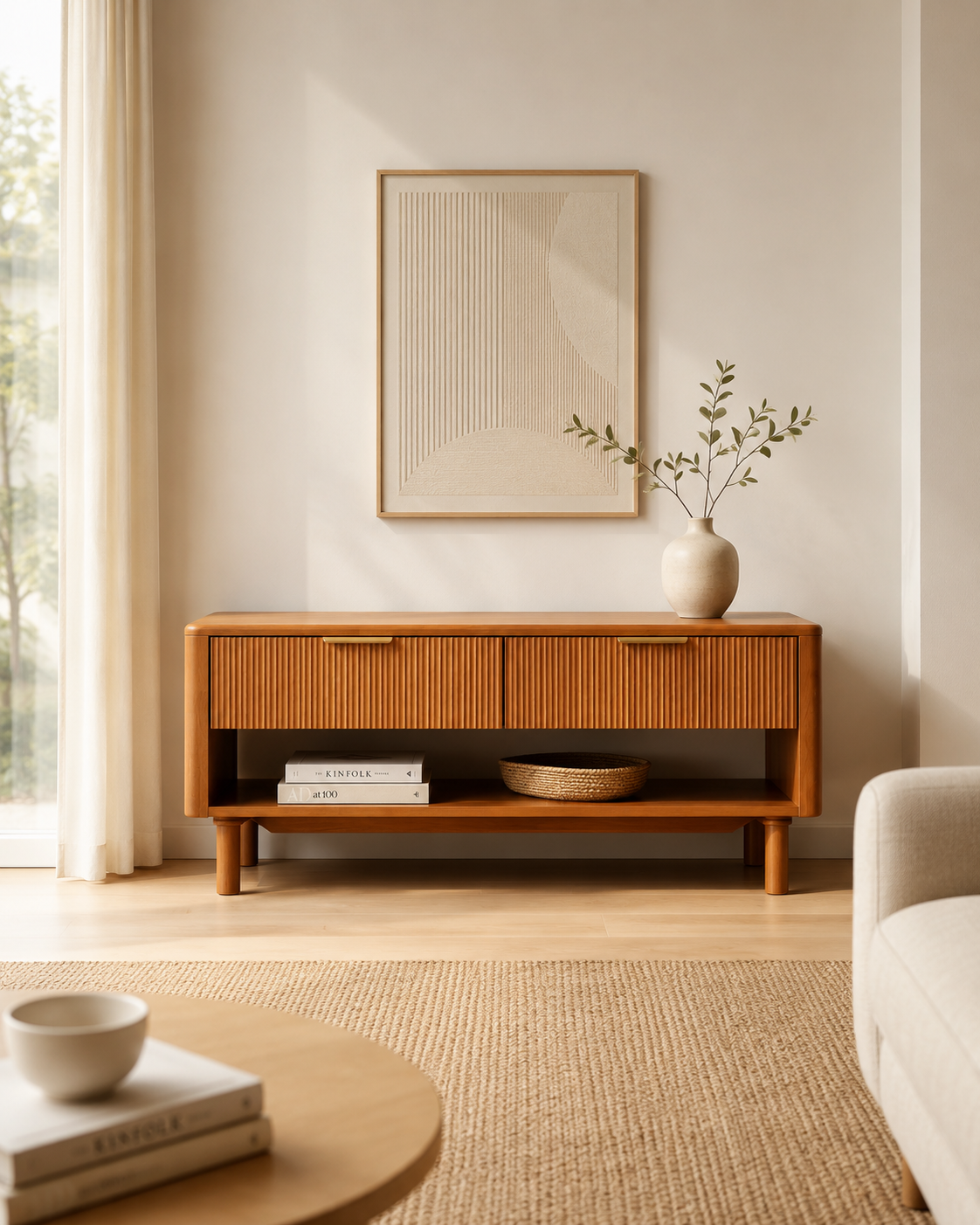 Lino Wooden Coffee Table