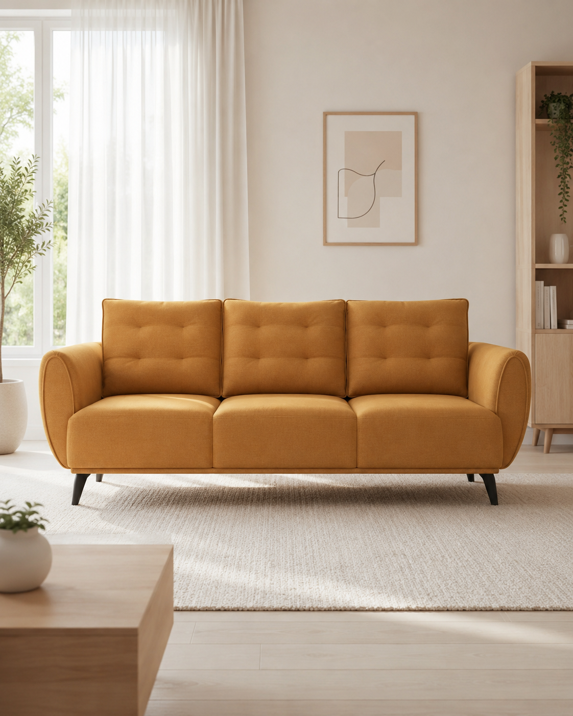 Marigold Fabric Sofa