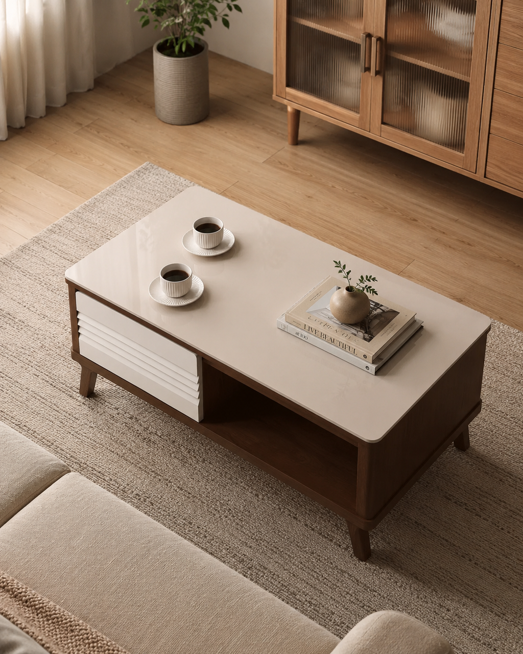 Cadero Storage Coffee Table