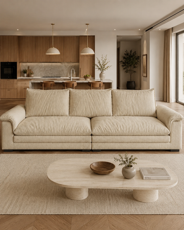 Caspia Fabric Sofa