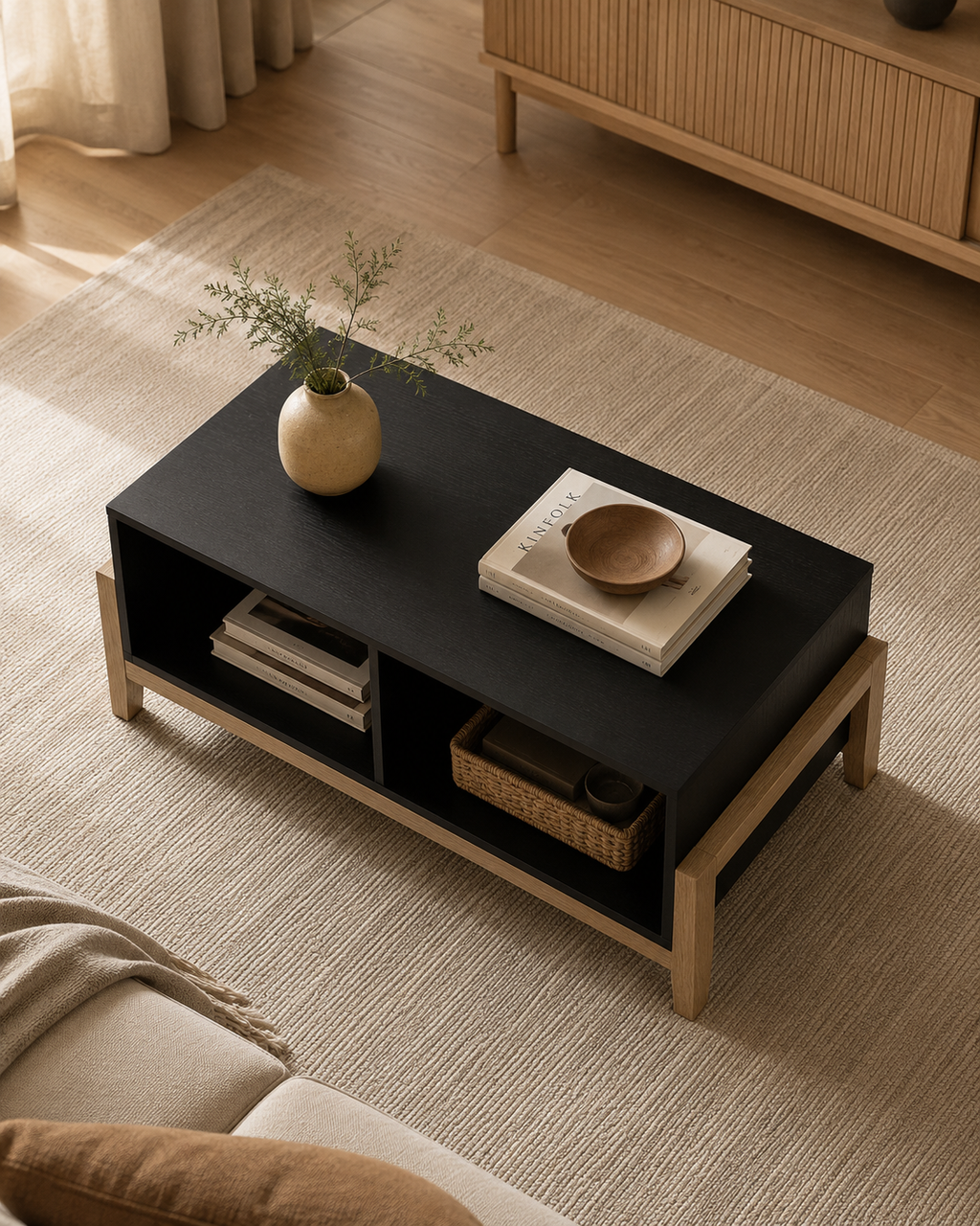 Sable Wooden Coffee Table