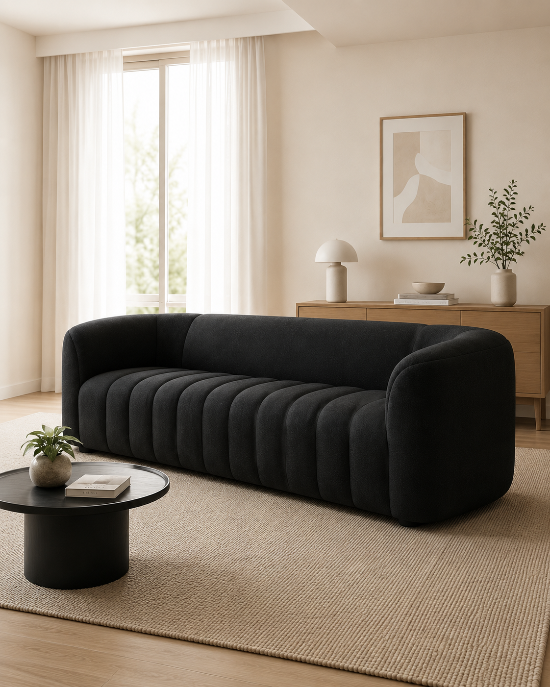 Livia Fabric Sofa
