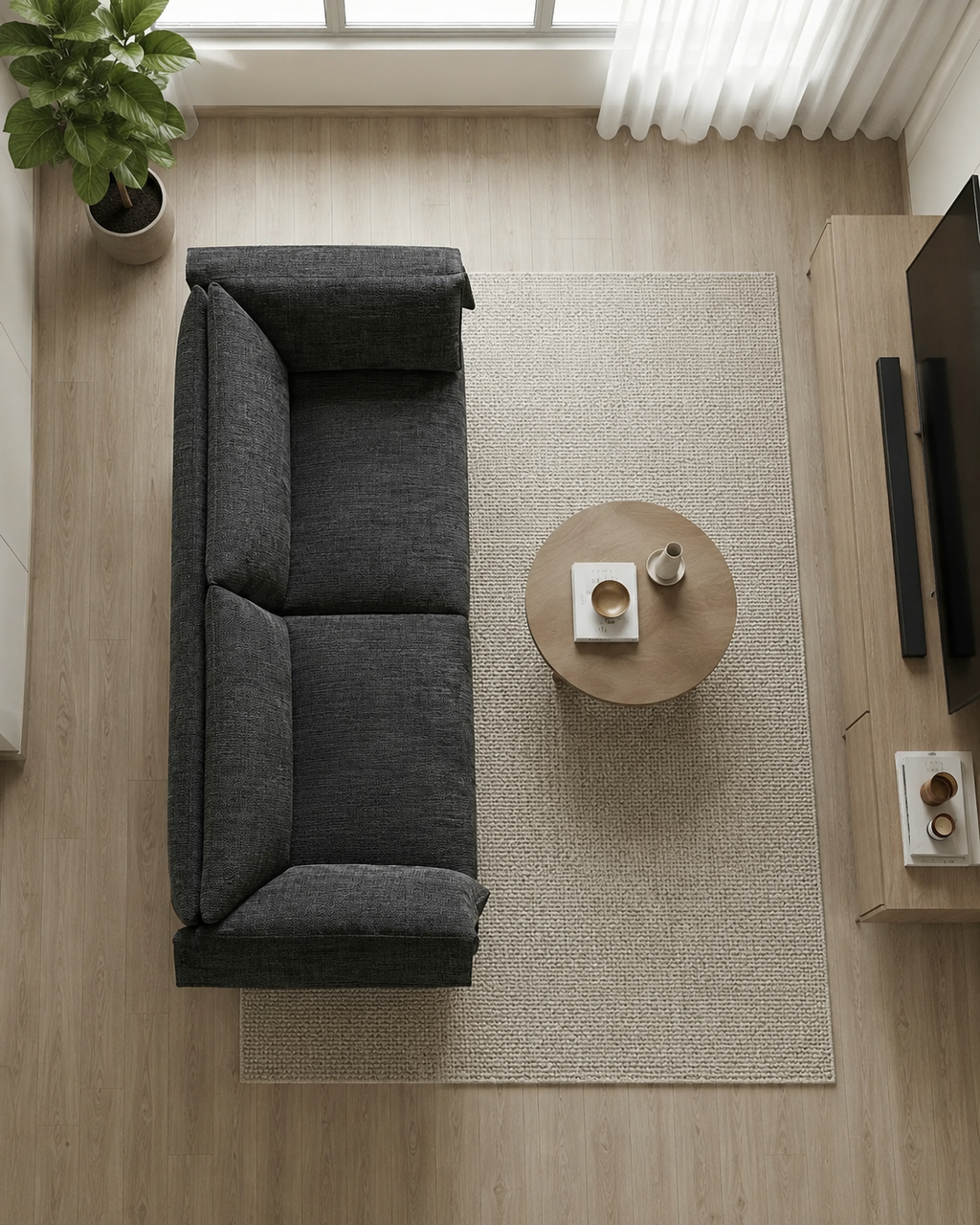 Novara Fabric Sofa