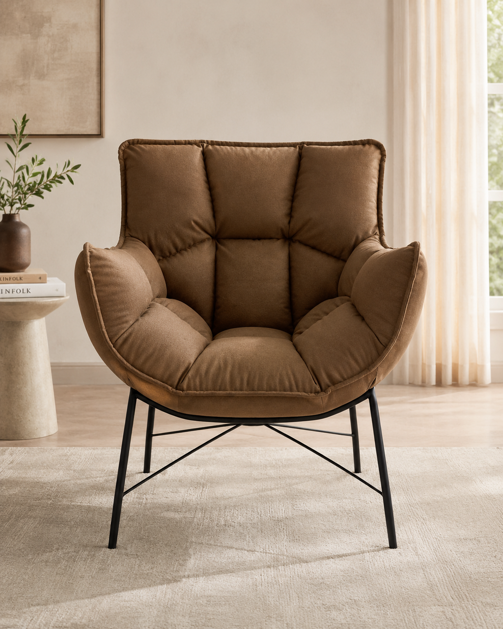Duvall Leathaire Lounge Chair