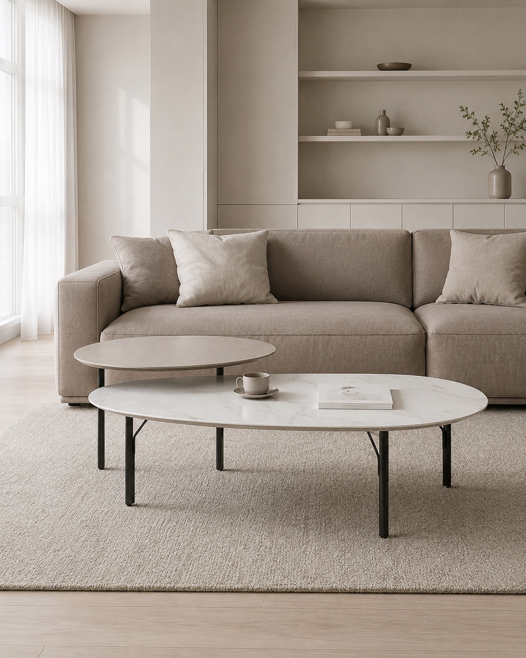 Nelia Stone Coffee Table