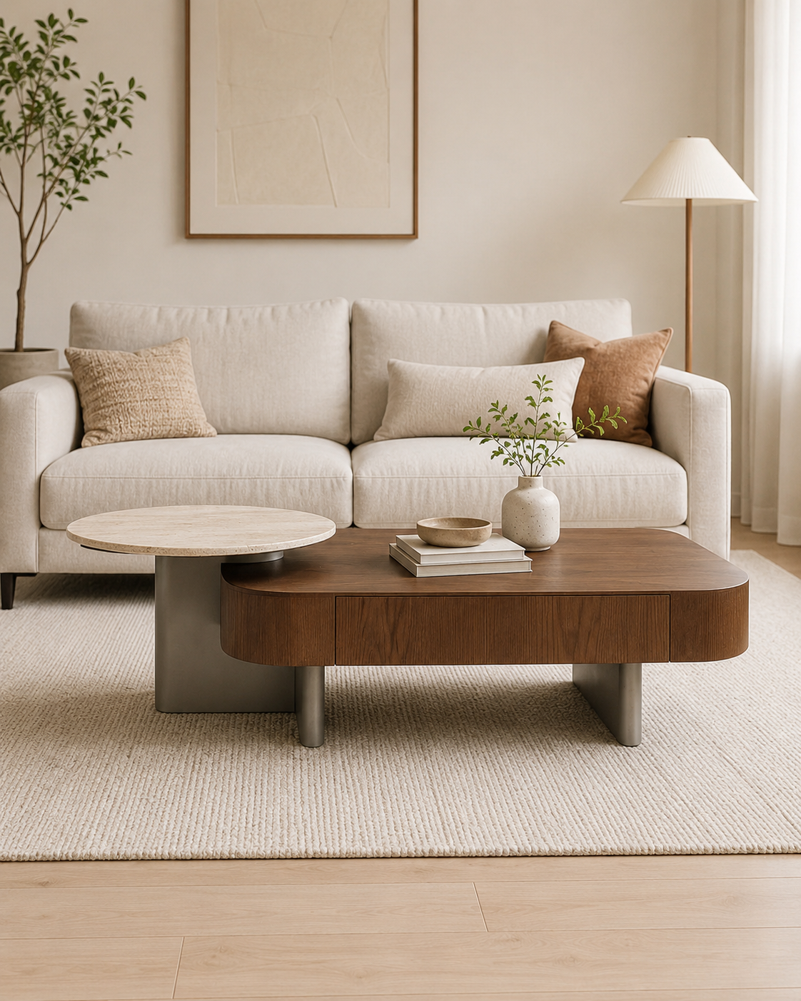 Elio Wooden Coffee Table
