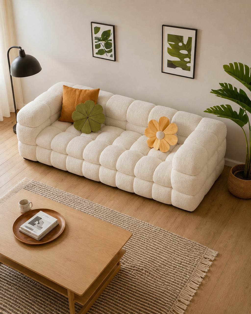 Tiverton Teddy Fabric Sofa