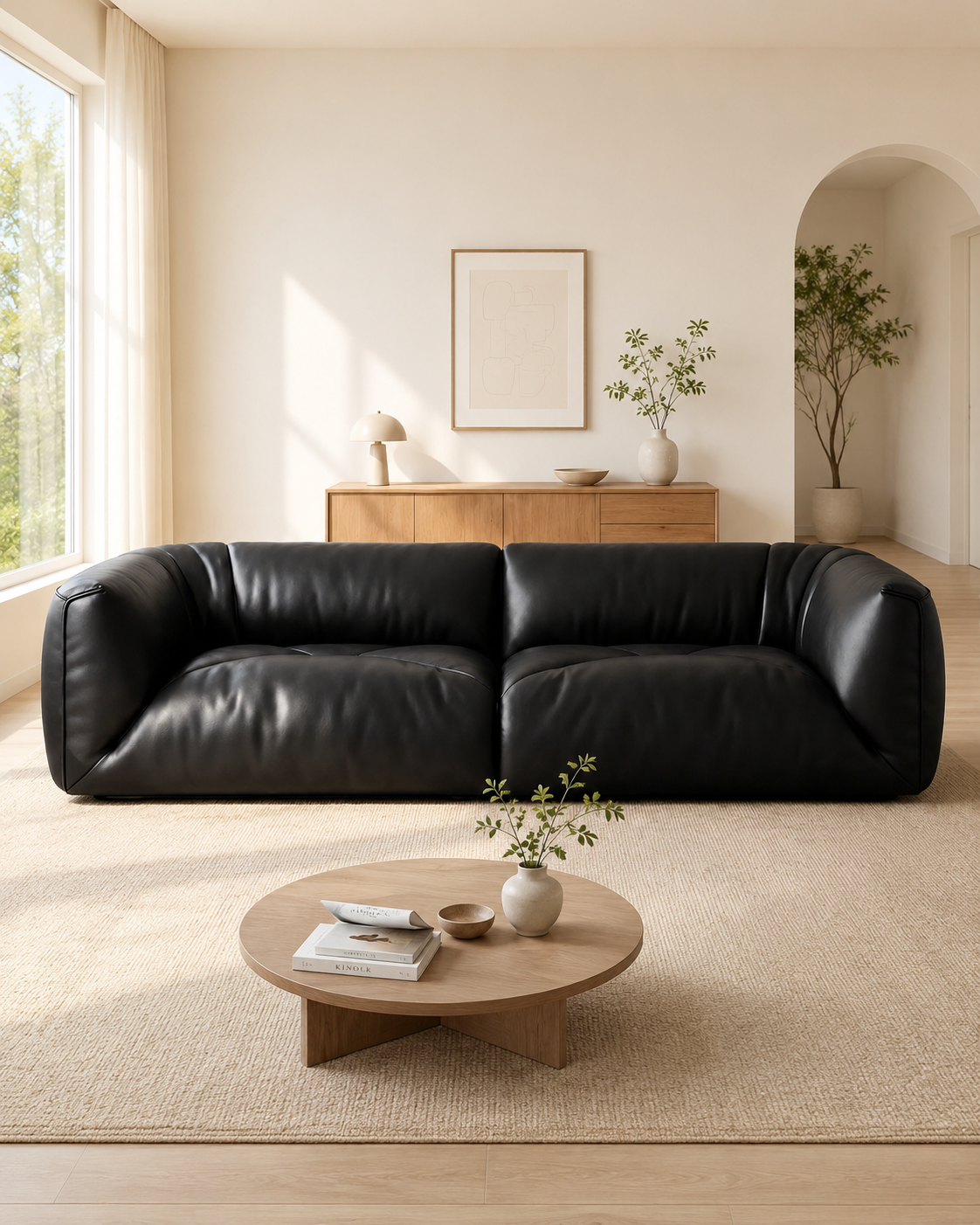 Thayer Leather Sofa