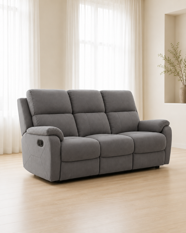 Keaton Fabric Recliner Sofa