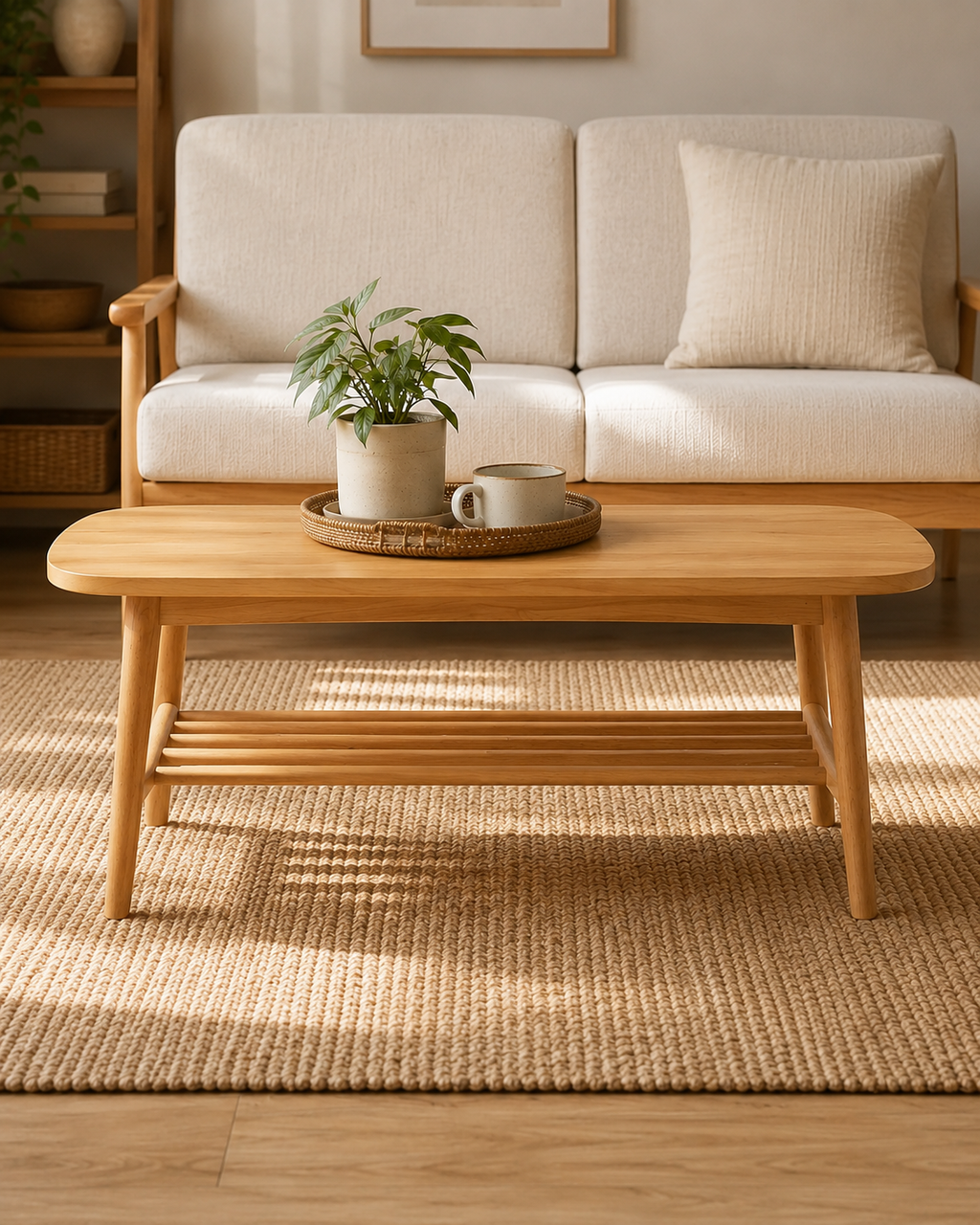 Sola Wooden Coffee Table