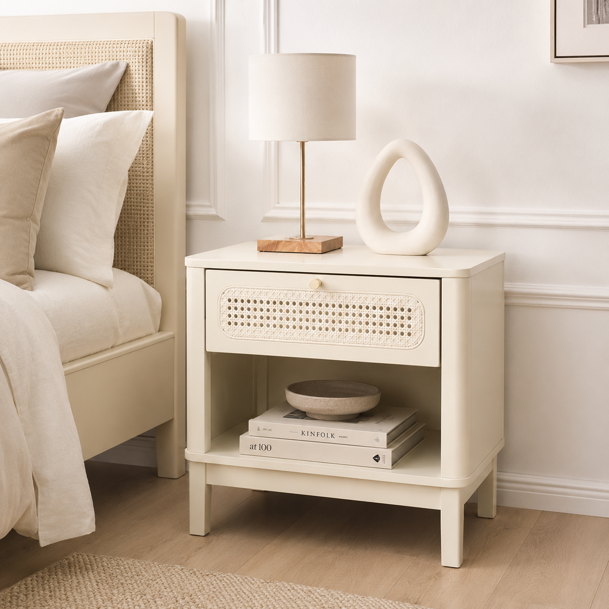 Aira Rattan Side Table