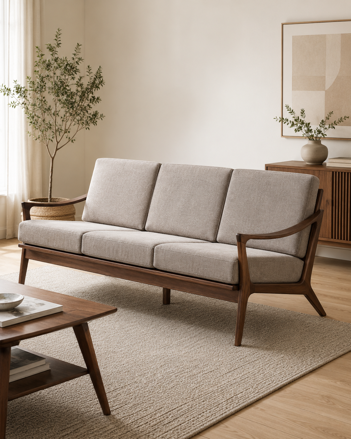 Cotswold Wooden Sofa