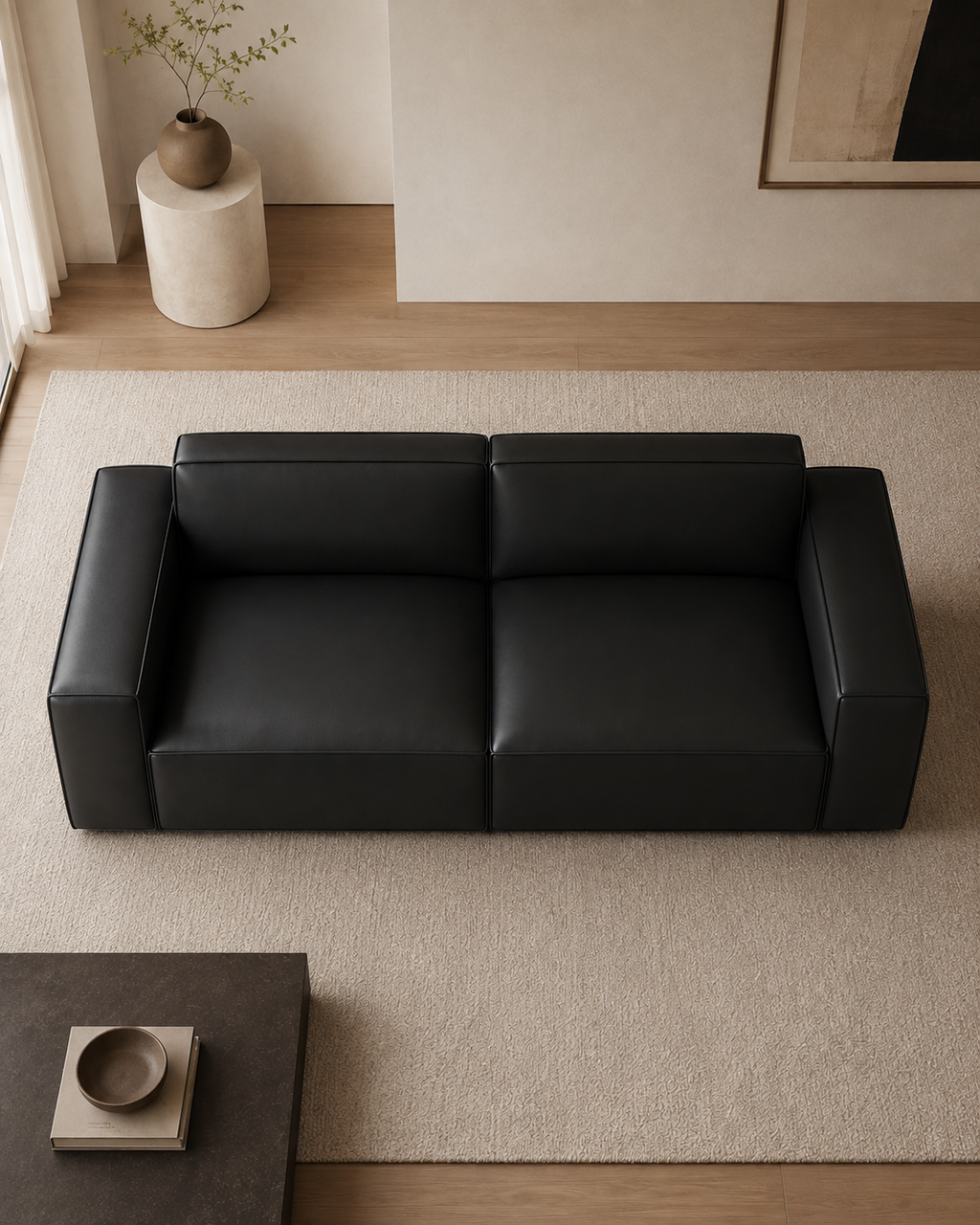 Farnham Premium Leather Sofa