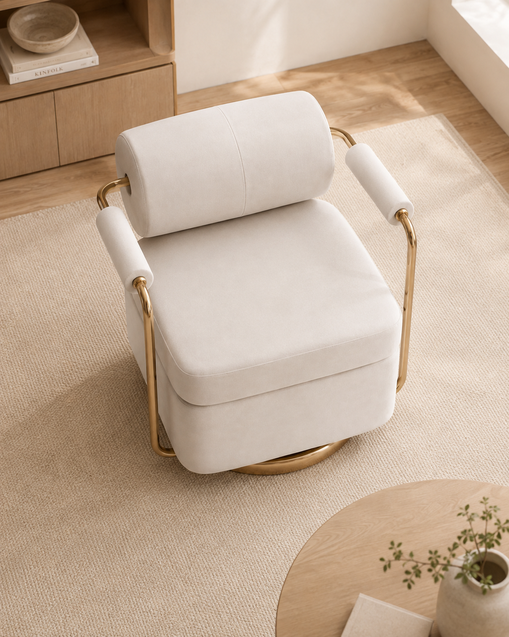 Lucerne Fabric Lounge Chair