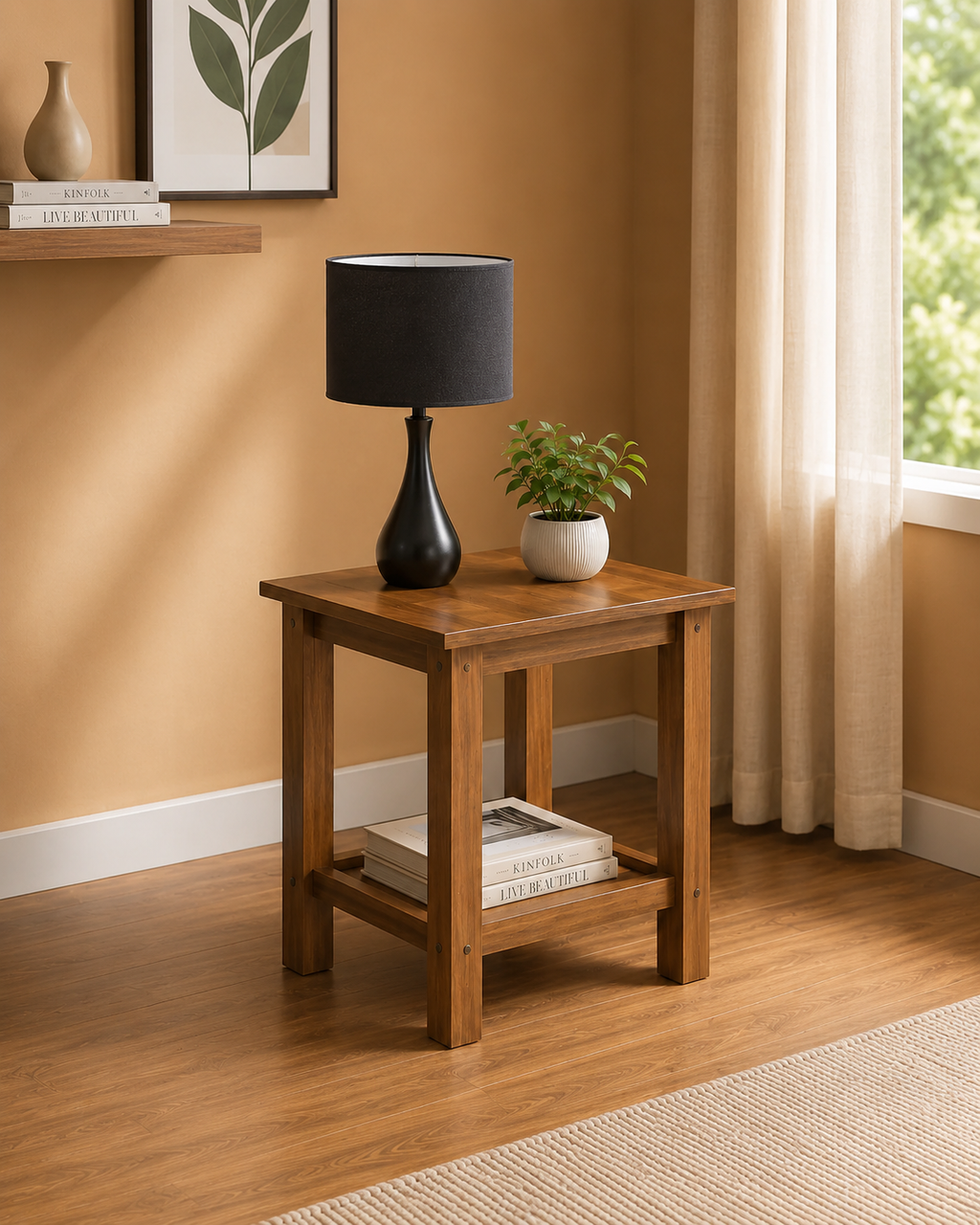 Toren Wooden Side Table