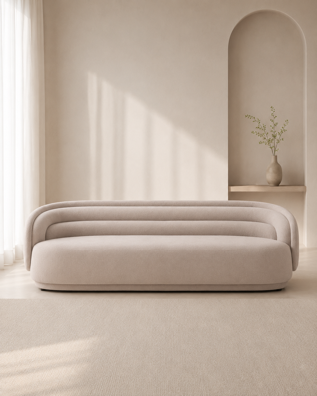 Maelis Fabric Sofa
