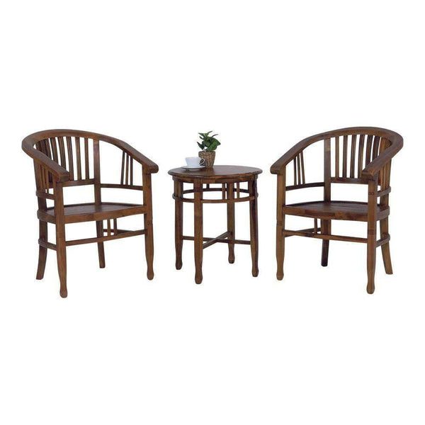Mandy Teak Tea Set