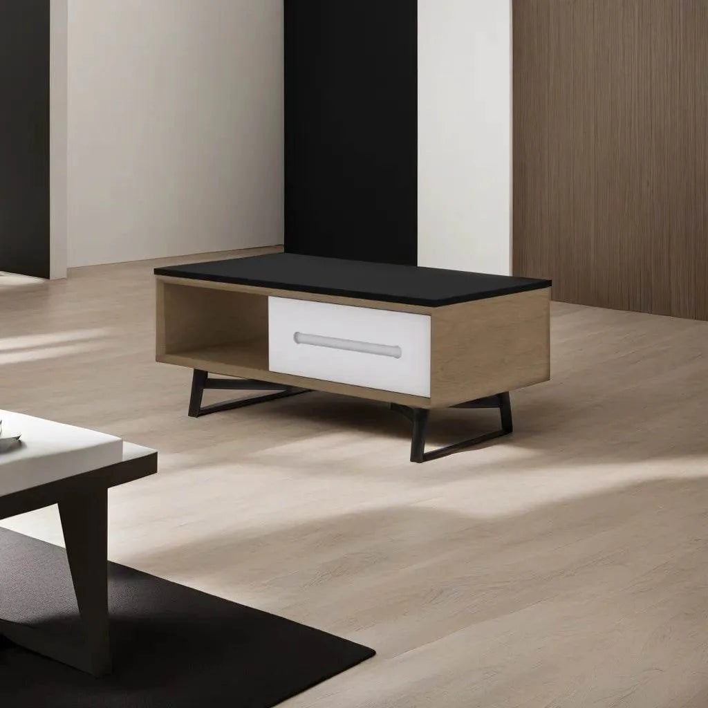 Megafurniture | Mera Lavastone Top Coffee Table (110cm) | Coffee Table
