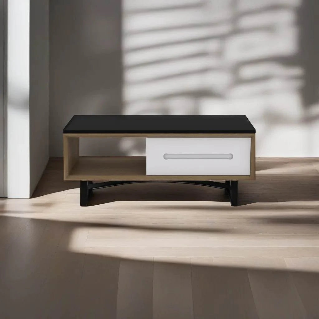 Megafurniture | Mera Lavastone Top Coffee Table (110cm) | Coffee Table