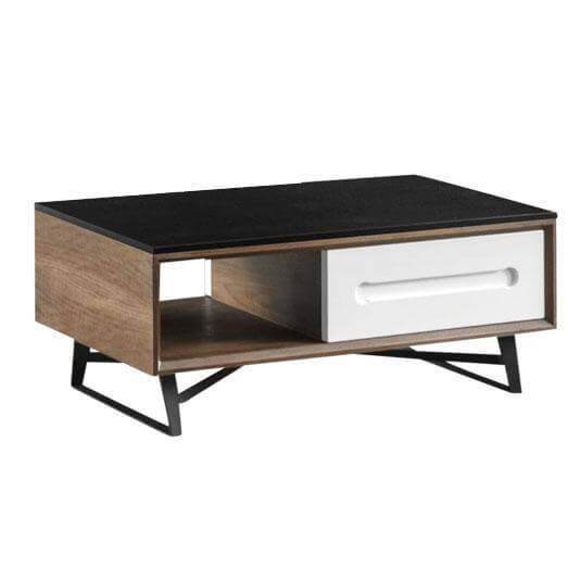 Megafurniture | Mera Lavastone Top Coffee Table (110cm) | Coffee Table