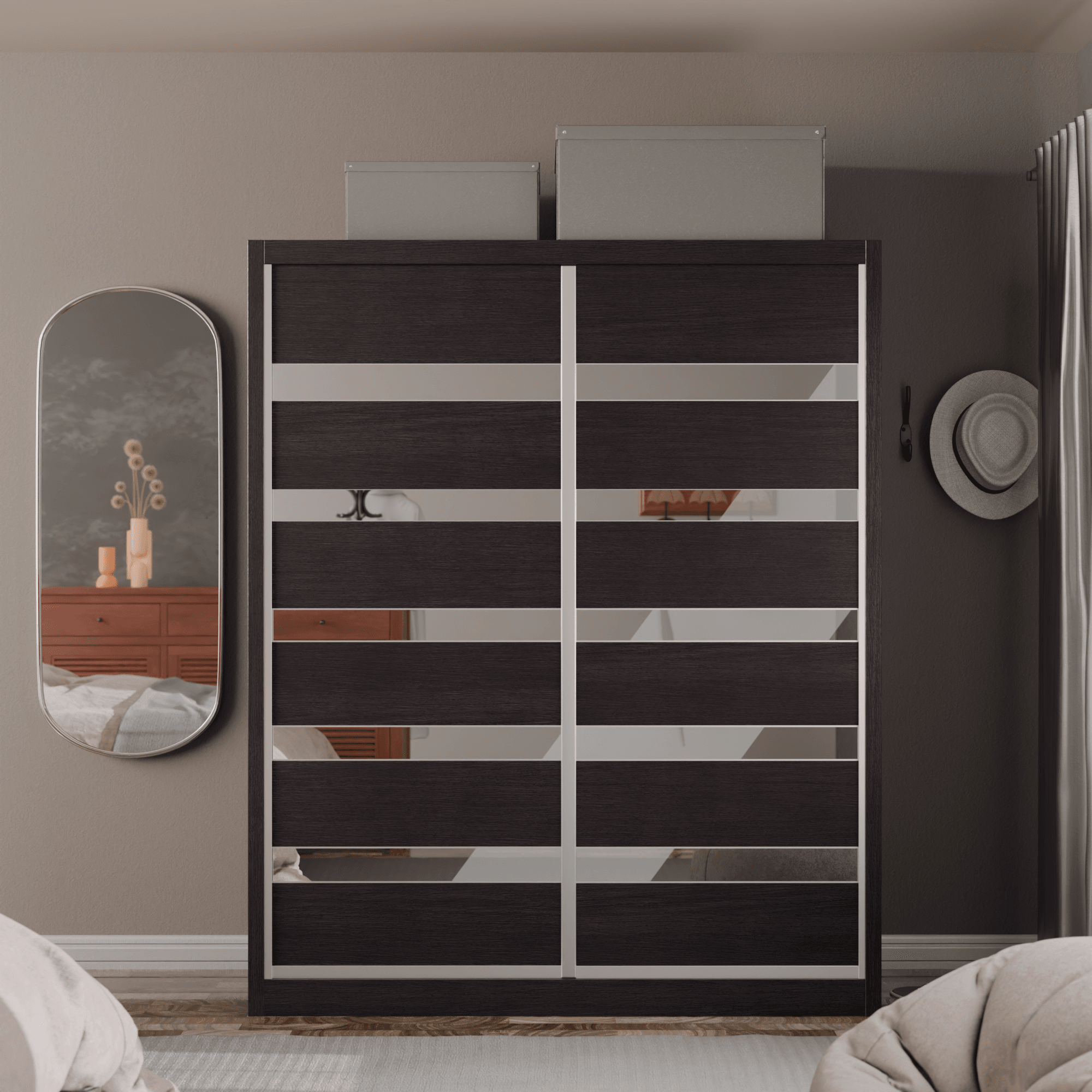 Megafurniture | Modolva Modular Wardrobe W05 | Modular Wardrobe