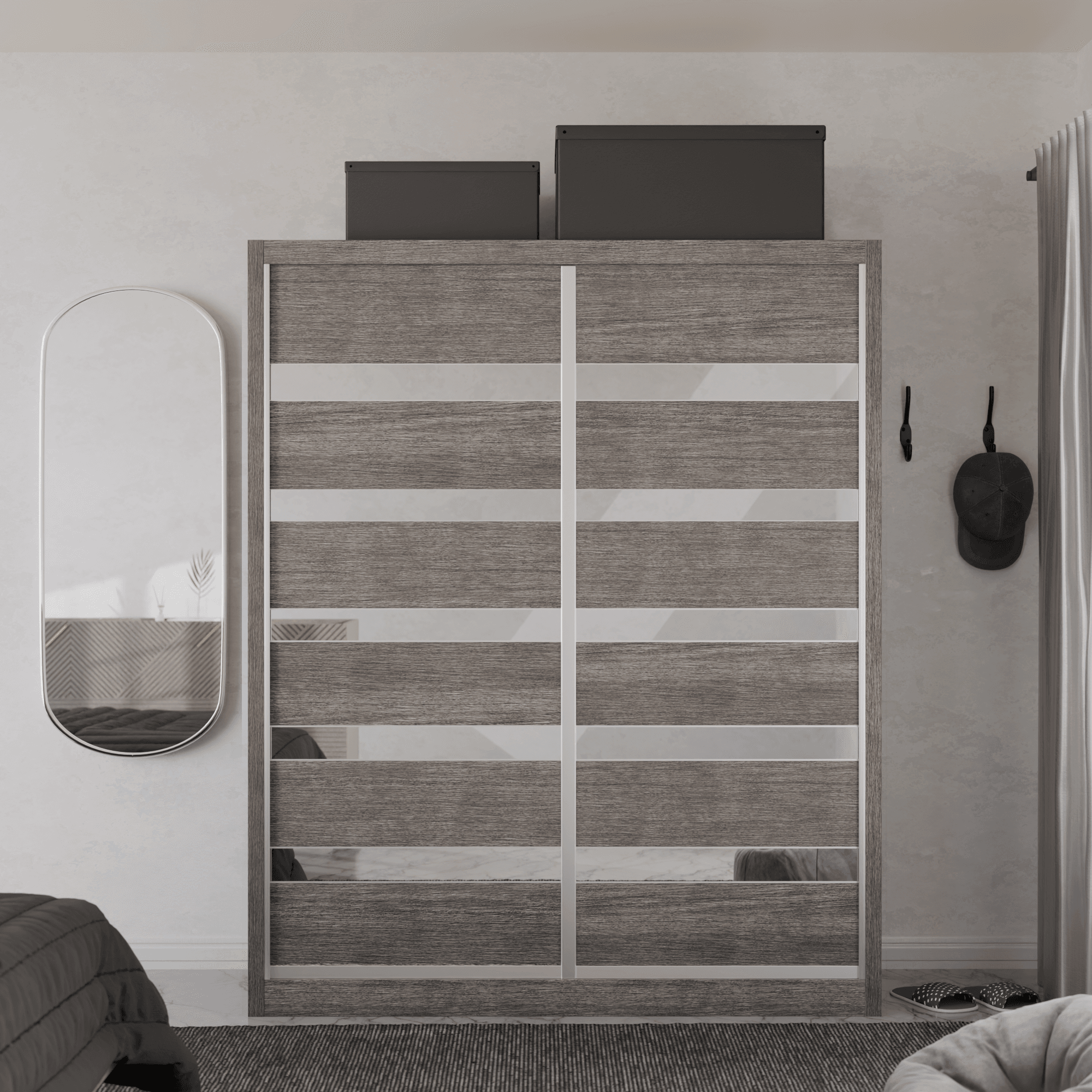 Megafurniture | Modolva Modular Wardrobe W05 | Modular Wardrobe
