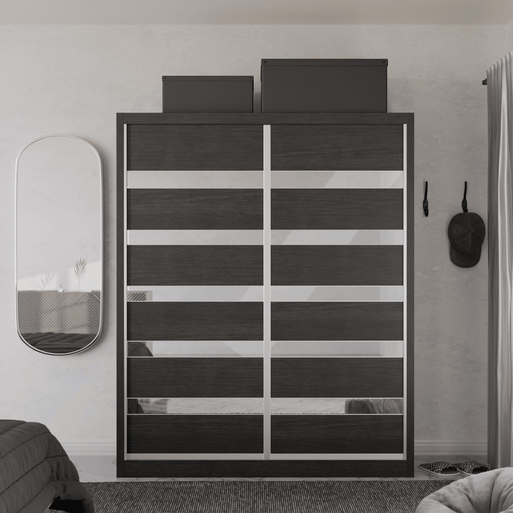 Megafurniture | Modolva Modular Wardrobe W05 | Modular Wardrobe