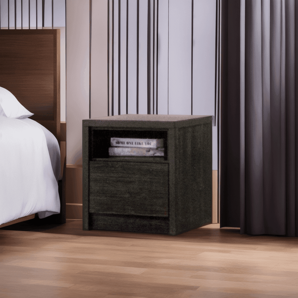 Nickel Bed Side Table