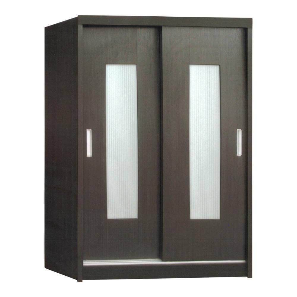 Megafurniture | Westley Walnut 5ft Sliding Wardrobe | Sliding Door Wardrobe
